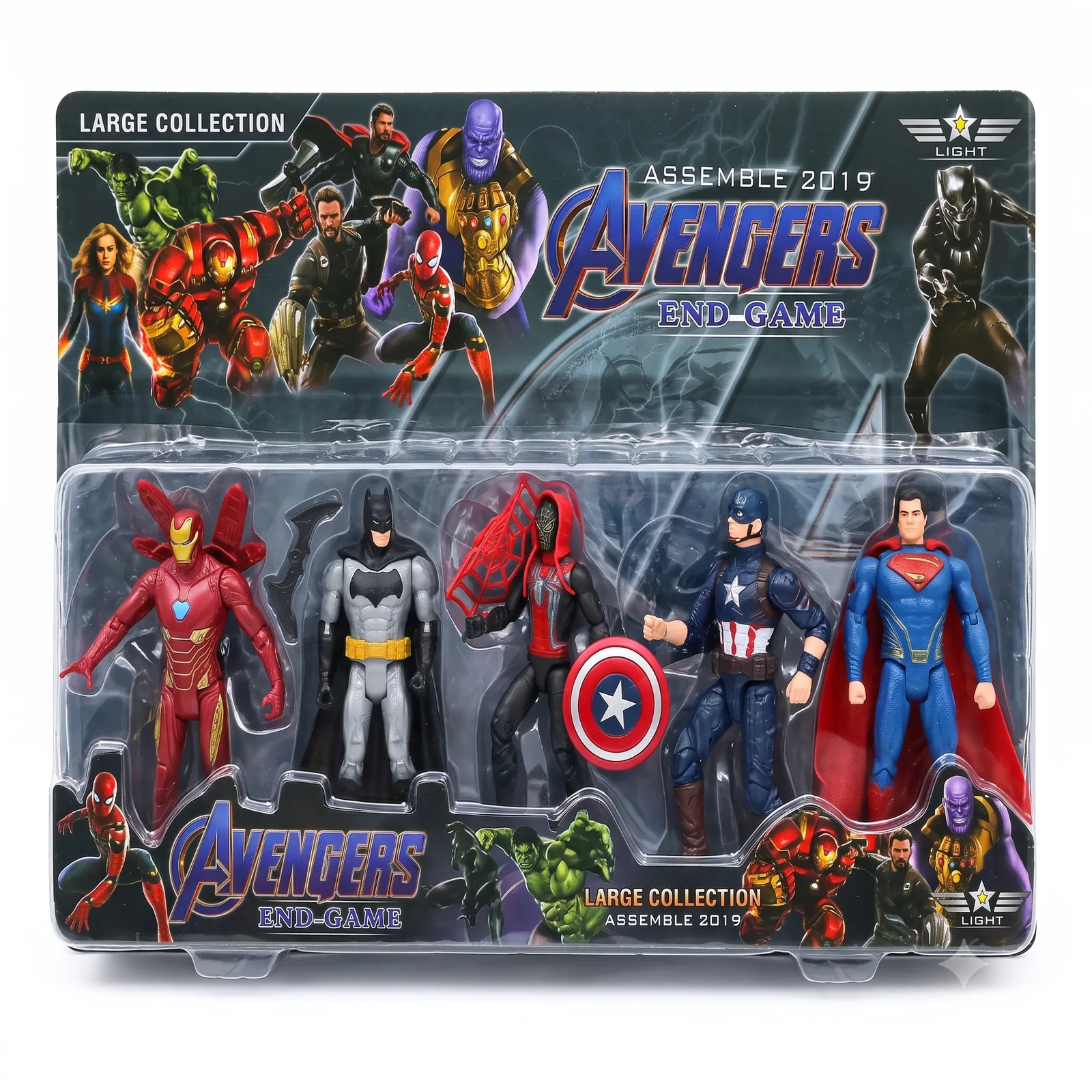 Set de 5 Muñecos o Figuras de Acción Avengers