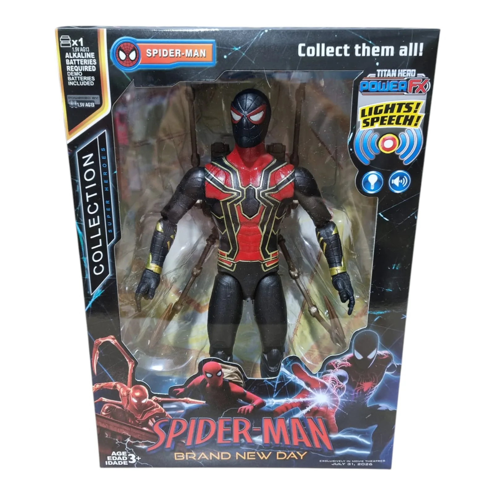 Muñeco Coleccion Figura Spider-Man Brand New Day