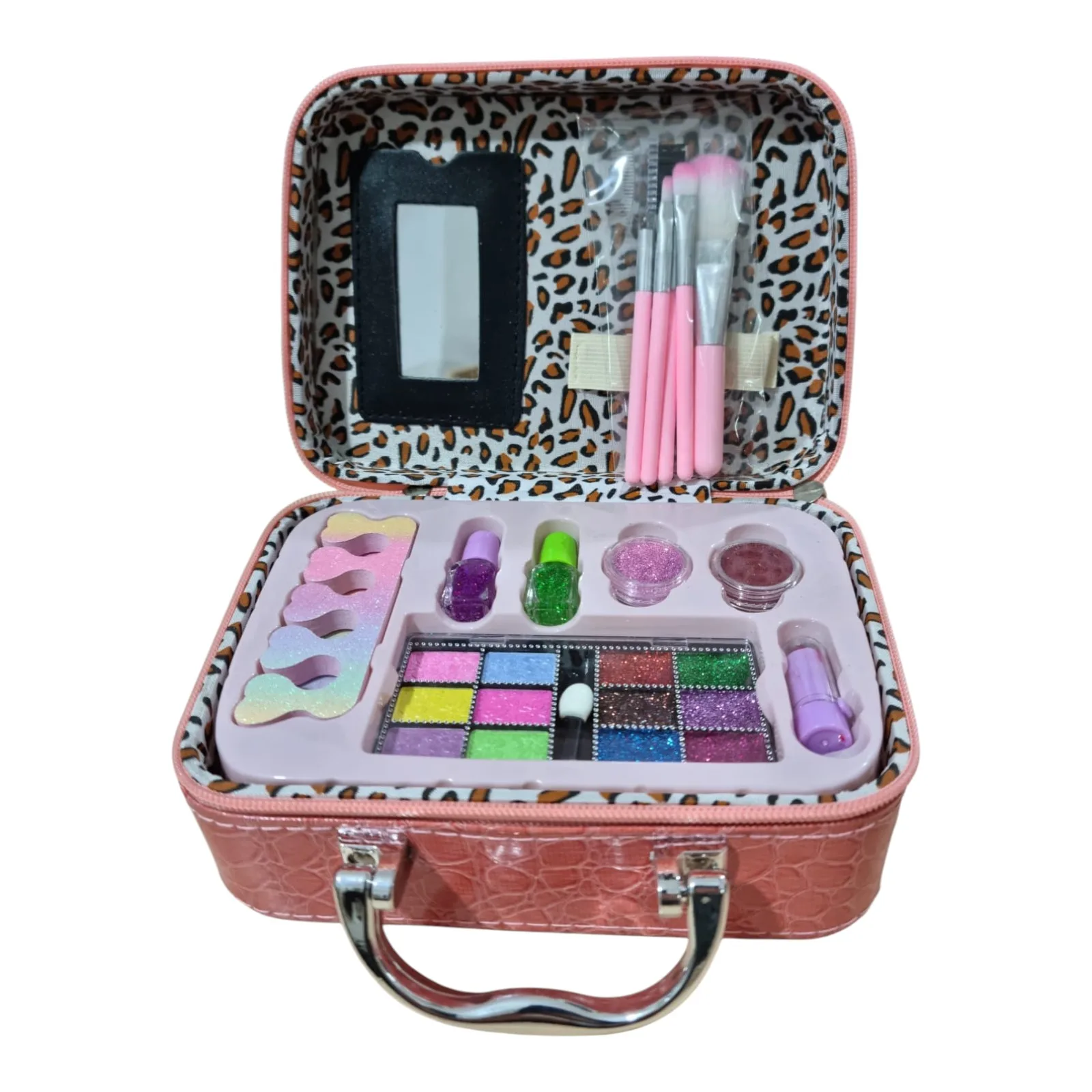 Set Valija de Maquillaje de Juguete para Niñas